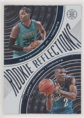 2019-20 Panini Illusions - Rookie Reflections #25 - Larry Johnson, PJ Washington Jr.