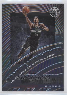 2019-20 Panini Illusions - Season Highlights #20 - Giannis Antetokounmpo