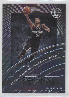 2019-20 Panini Illusions - Season Highlights #20 - Giannis Antetokounmpo