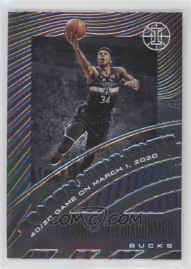 2019-20 Panini Illusions - Season Highlights #20 - Giannis Antetokounmpo