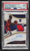 Rookie Patch Autographs - Sekou Doumbouya [PSA 9 MINT] #/10