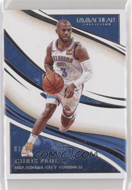 2019-20 Panini Immaculate Collection - [Base] #78 - Chris Paul /99