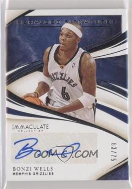 2019-20 Panini Immaculate Collection - Heralded Signatures #HS-BWL - Bonzi Wells /75