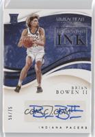 Brian Bowen II #/75