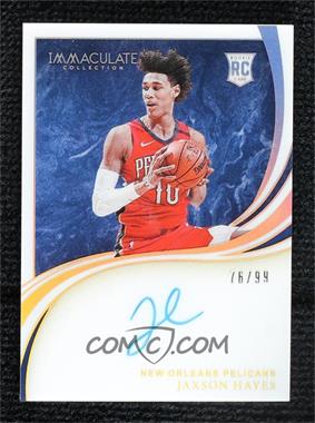 2019-20 Panini Immaculate Collection - Immaculate Introductions #IRI-JXH - Jaxson Hayes /99