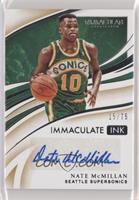 Nate McMillan #/75