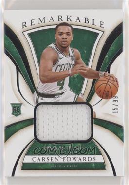 2019-20 Panini Immaculate Collection - Remarkable Rookie Jerseys #RR-CED - Carsen Edwards /99