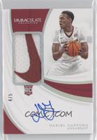 Rookie Patch Autographs - Daniel Gafford #/5