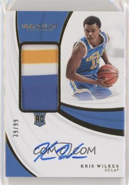 2019-20 Panini Immaculate Collection Collegiate - [Base] #111 - Rookie Patch Autographs - Kris Wilkes /99