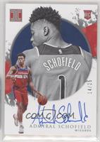 Rookie Autographs - Admiral Schofield #/25