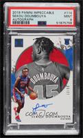 Rookie Autographs - Sekou Doumbouya [PSA 9 MINT] #/99