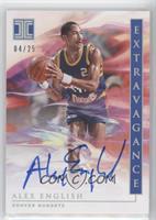 Alex English #/25