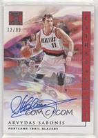 Arvydas Sabonis #/99