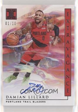 2019-20 Panini Impeccable - Extravagance Autographs #EA-DLL - Damian Lillard /10