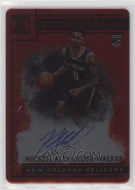 2019-20 Panini Impeccable - Stainless Stars Autographs - Red #ST-NAW - Nickeil Alexander-Walker /60