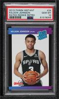 Keldon Johnson [PSA 10 GEM MT] #/3,431