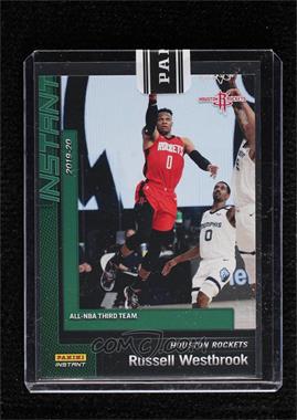 2019-20 Panini Instant - [Base] - Green #222 - All-NBA Third Team - Russell Westbrook /10 [Uncirculated]