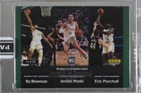 Ky Bowman, Jordan Poole, Eric Paschall #/10