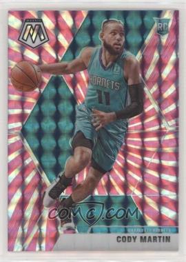 2019-20 Panini Mosaic - [Base] - 1st Off the Line Pink Swirl Prizm #240 - Rookies - Cody Martin /11