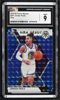 NBA Debut - Jordan Poole [CGC 9 Mint] #/99