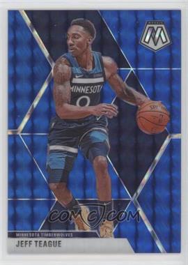 2019-20 Panini Mosaic - [Base] - Blue Prizm #93 - Jeff Teague /99