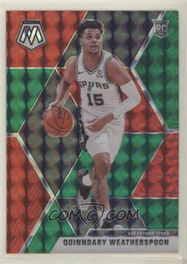 2019-20 Panini Mosaic - [Base] - Choice Red Green Prizm #204 - Rookies - Quinndary Weatherspoon