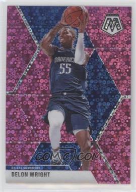 2019-20 Panini Mosaic - [Base] - Fast Break Pink Prizm #94 - Delon Wright /20