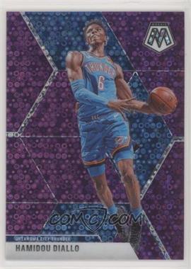 2019-20 Panini Mosaic - [Base] - Fast Break Purple Prizm #193 - Hamidou Diallo /50