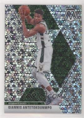 2019-20 Panini Mosaic - [Base] - Fast Break Silver Prizm #75 - Giannis Antetokounmpo