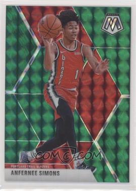 2019-20 Panini Mosaic - [Base] - Green Prizm #65 - Anfernee Simons