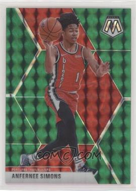 2019-20 Panini Mosaic - [Base] - Green Prizm #65 - Anfernee Simons