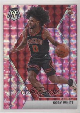 2019-20 Panini Mosaic - [Base] - Pink Camo Prizm #211 - Rookies - Coby White