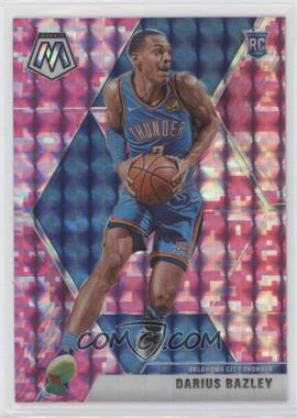 2019-20 Panini Mosaic - [Base] - Pink Camo Prizm #227 - Rookies - Darius Bazley