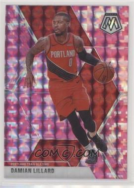 2019-20 Panini Mosaic - [Base] - Pink Camo Prizm #5 - Damian Lillard