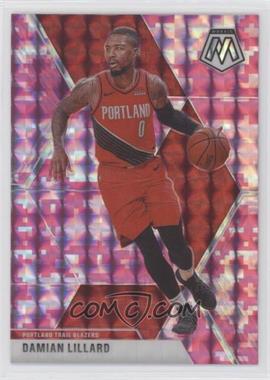 2019-20 Panini Mosaic - [Base] - Pink Camo Prizm #5 - Damian Lillard