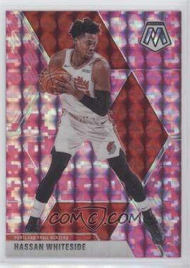 2019-20 Panini Mosaic - [Base] - Pink Camo Prizm #55 - Hassan Whiteside