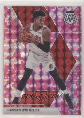 2019-20 Panini Mosaic - [Base] - Pink Camo Prizm #55 - Hassan Whiteside