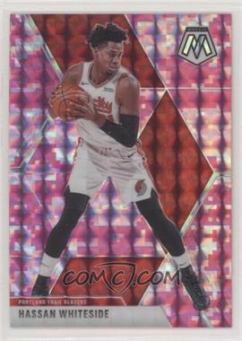 2019-20 Panini Mosaic - [Base] - Pink Camo Prizm #55 - Hassan Whiteside