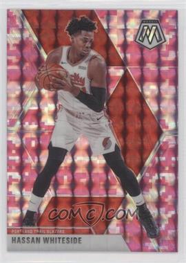 2019-20 Panini Mosaic - [Base] - Pink Camo Prizm #55 - Hassan Whiteside