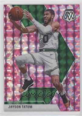 2019-20 Panini Mosaic - [Base] - Pink Camo Prizm #79 - Jayson Tatum