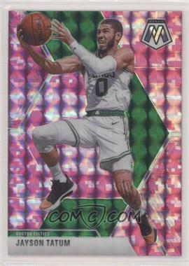 2019-20 Panini Mosaic - [Base] - Pink Camo Prizm #79 - Jayson Tatum