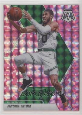 2019-20 Panini Mosaic - [Base] - Pink Camo Prizm #79 - Jayson Tatum