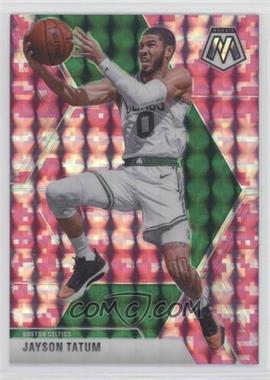 2019-20 Panini Mosaic - [Base] - Pink Camo Prizm #79 - Jayson Tatum