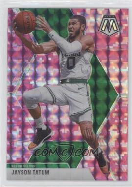 2019-20 Panini Mosaic - [Base] - Pink Camo Prizm #79 - Jayson Tatum