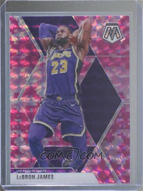 2019-20 Panini Mosaic - [Base] - Pink Camo Prizm #8 - LeBron James [Noted]