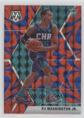 2019-20 Panini Mosaic - [Base] - Reactive Blue Prizm #213 - Rookies - PJ Washington Jr.