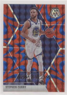 2019-20 Panini Mosaic - [Base] - Reactive Blue Prizm #70 - Stephen Curry