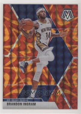 2019-20 Panini Mosaic - [Base] - Reactive Orange Prizm #136 - Brandon Ingram