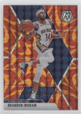 2019-20 Panini Mosaic - [Base] - Reactive Orange Prizm #136 - Brandon Ingram