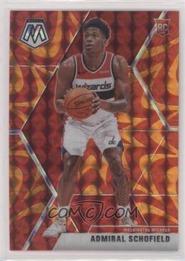 2019-20 Panini Mosaic - [Base] - Reactive Orange Prizm #202 - Rookies - Admiral Schofield